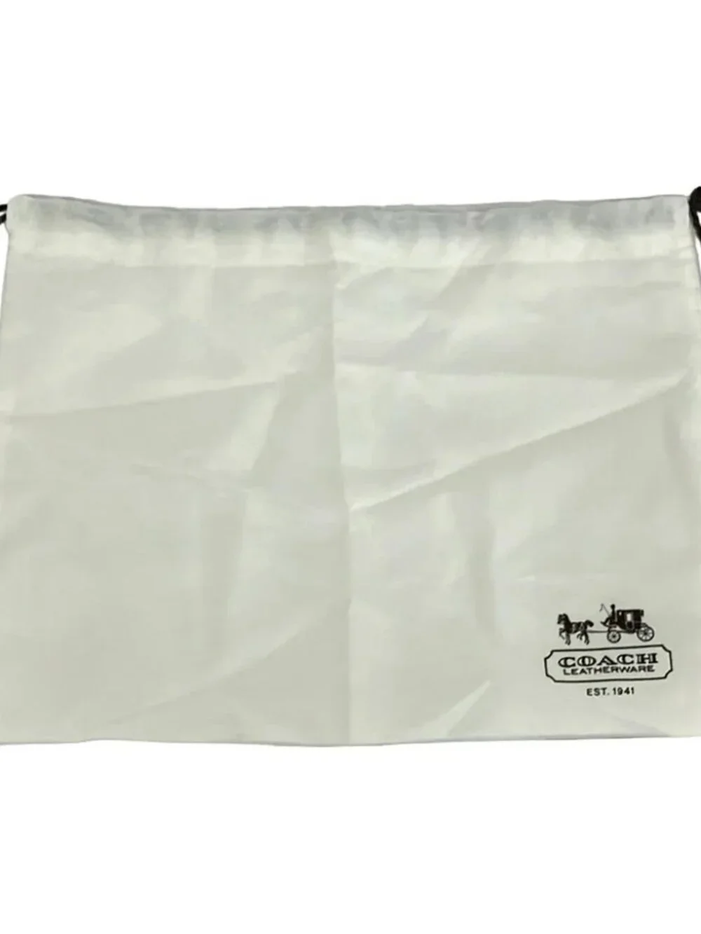 COACH 91252 Black Leather Pouch